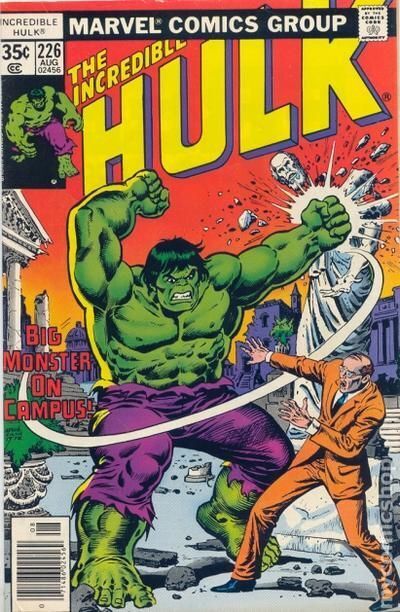 Incredible Hulk #226 FN 1978 Stock Image
