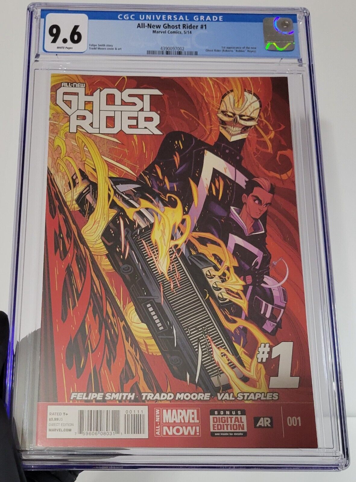 All New Ghost Rider #1 CGC 9.6 Marvel Comics 2014