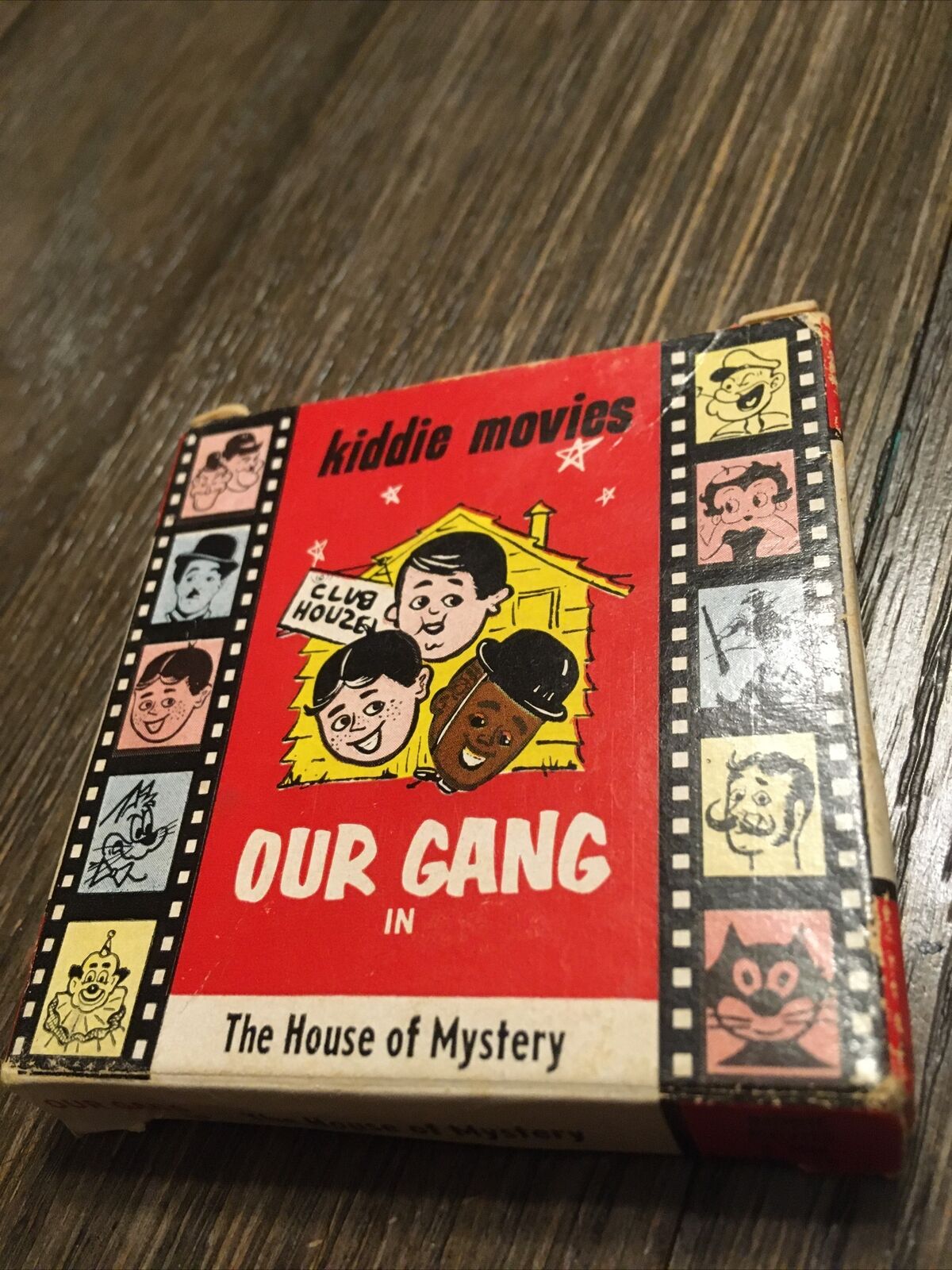 Vintage Kiddie Movies Our Gang in “The House Of Mystery” 8MM movie