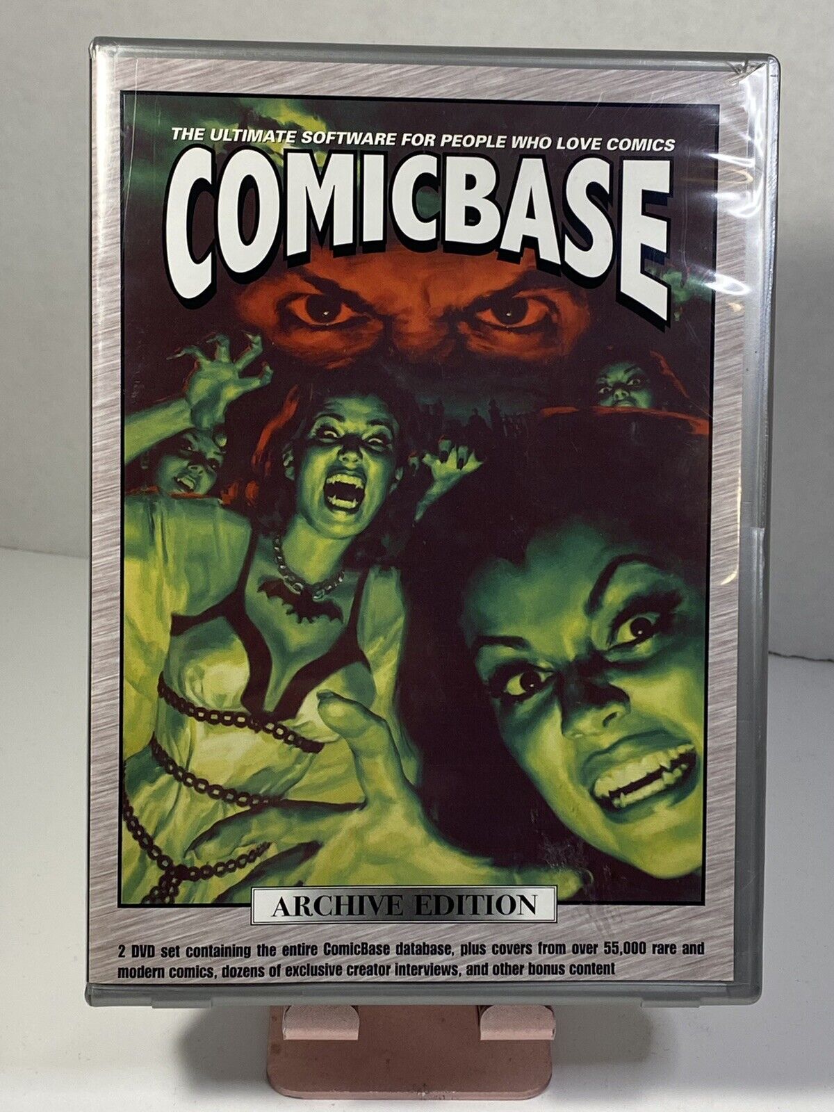 COMICBASE #8 - ARCHIVE EDITION AUTOGRAPHED 1993-2003 TWO DISC SET - EUC #42/300