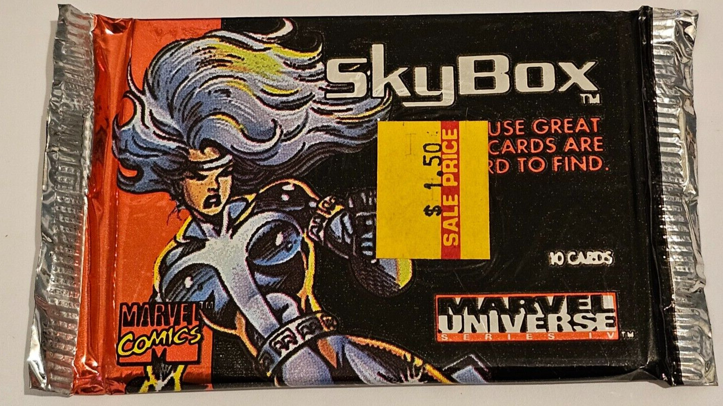 1993 SkyBox MARVEL UNIVERSE SERIES 4 one  (1)   UNOPENED CARD PACK Sealed