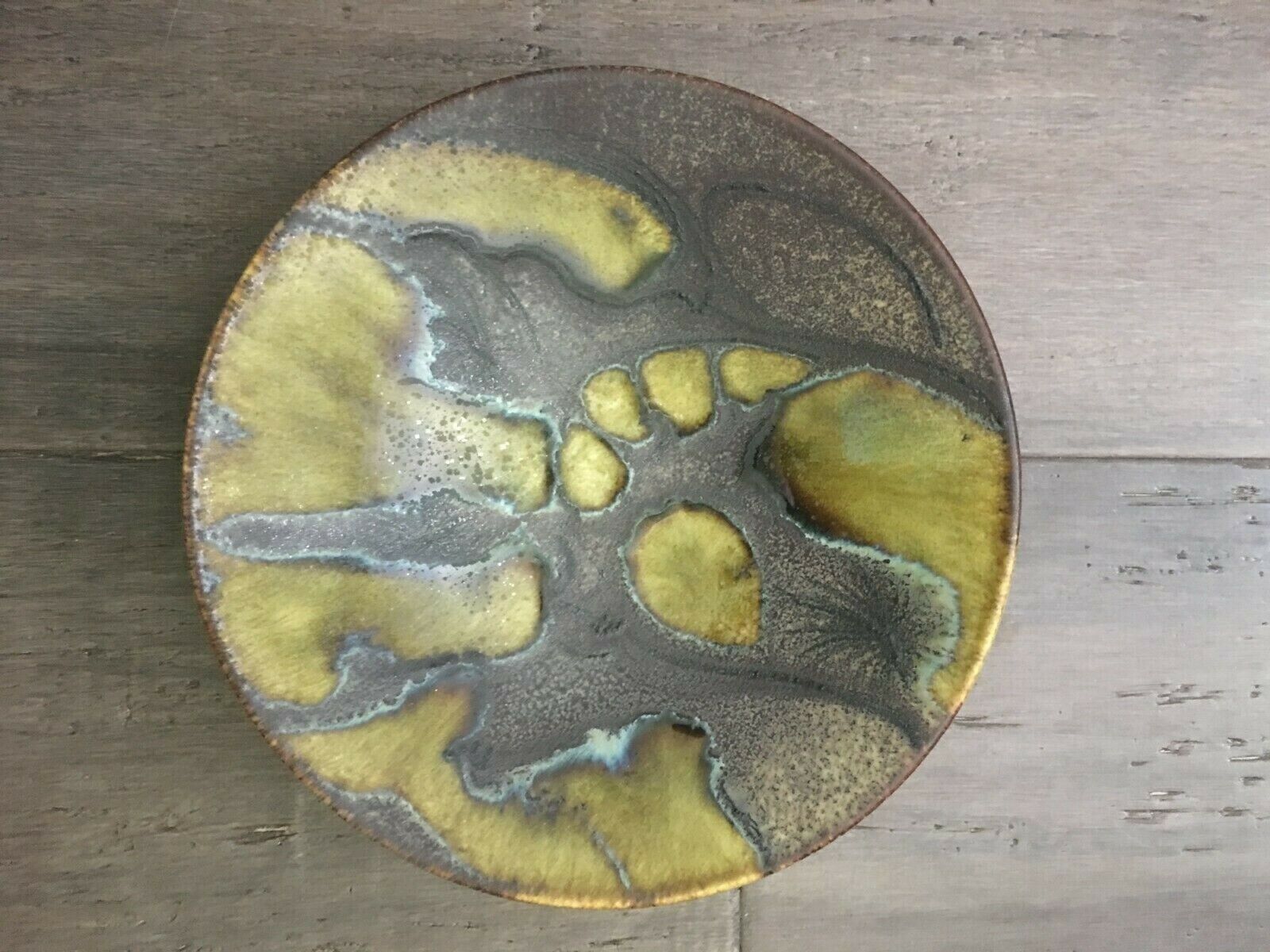 VINTAGE Picasso Madoura Plein Feu Ceramic Bowl abstract design very rare  