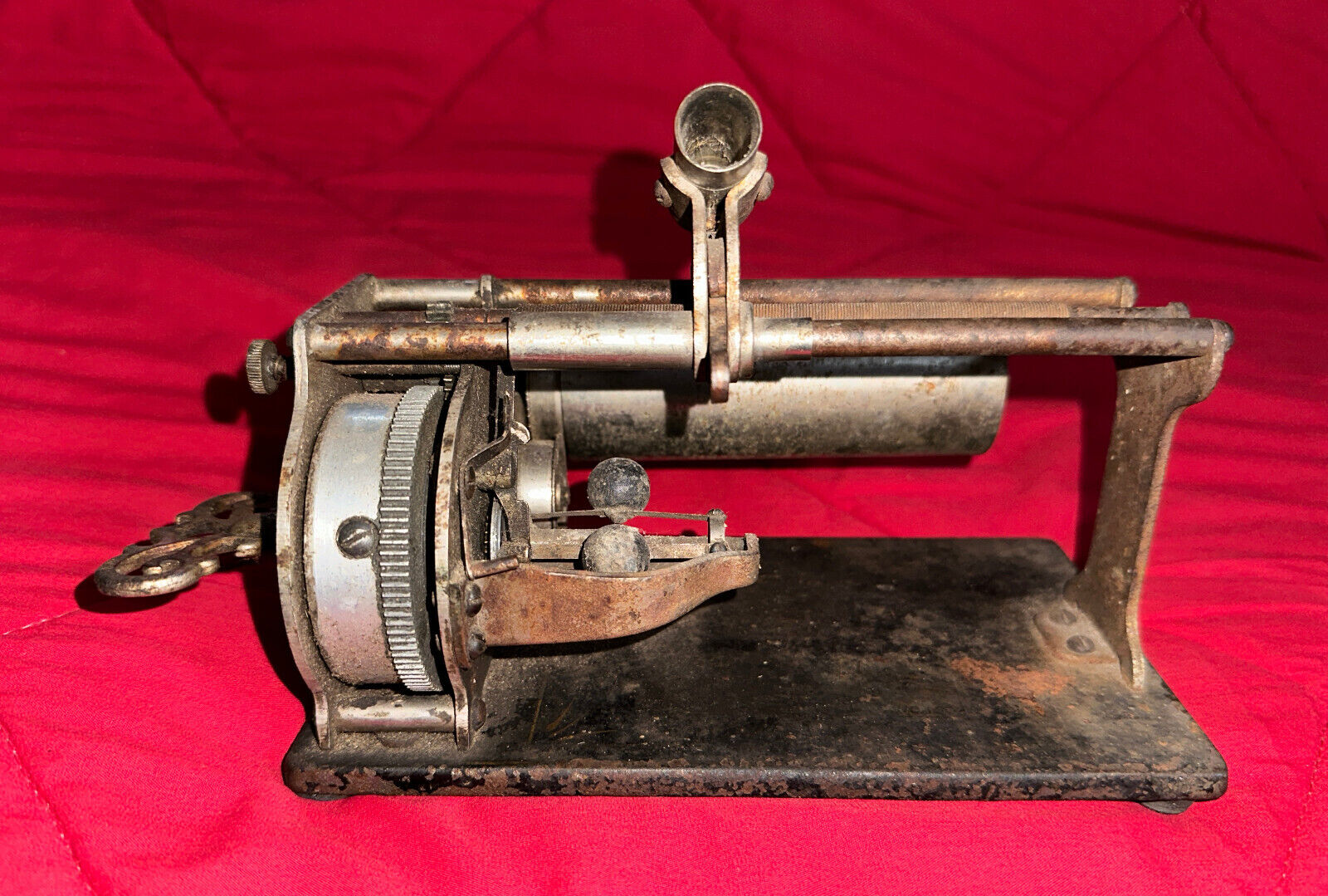 Antique American Graphophone The Graphophone Type Q ~ Spins