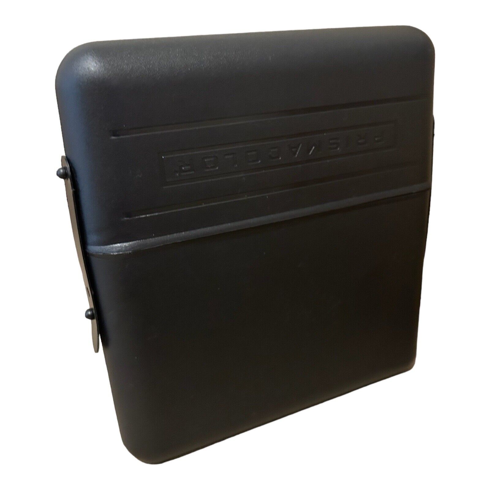 Marker Case 24 Slot Black Plastic Travel Case 