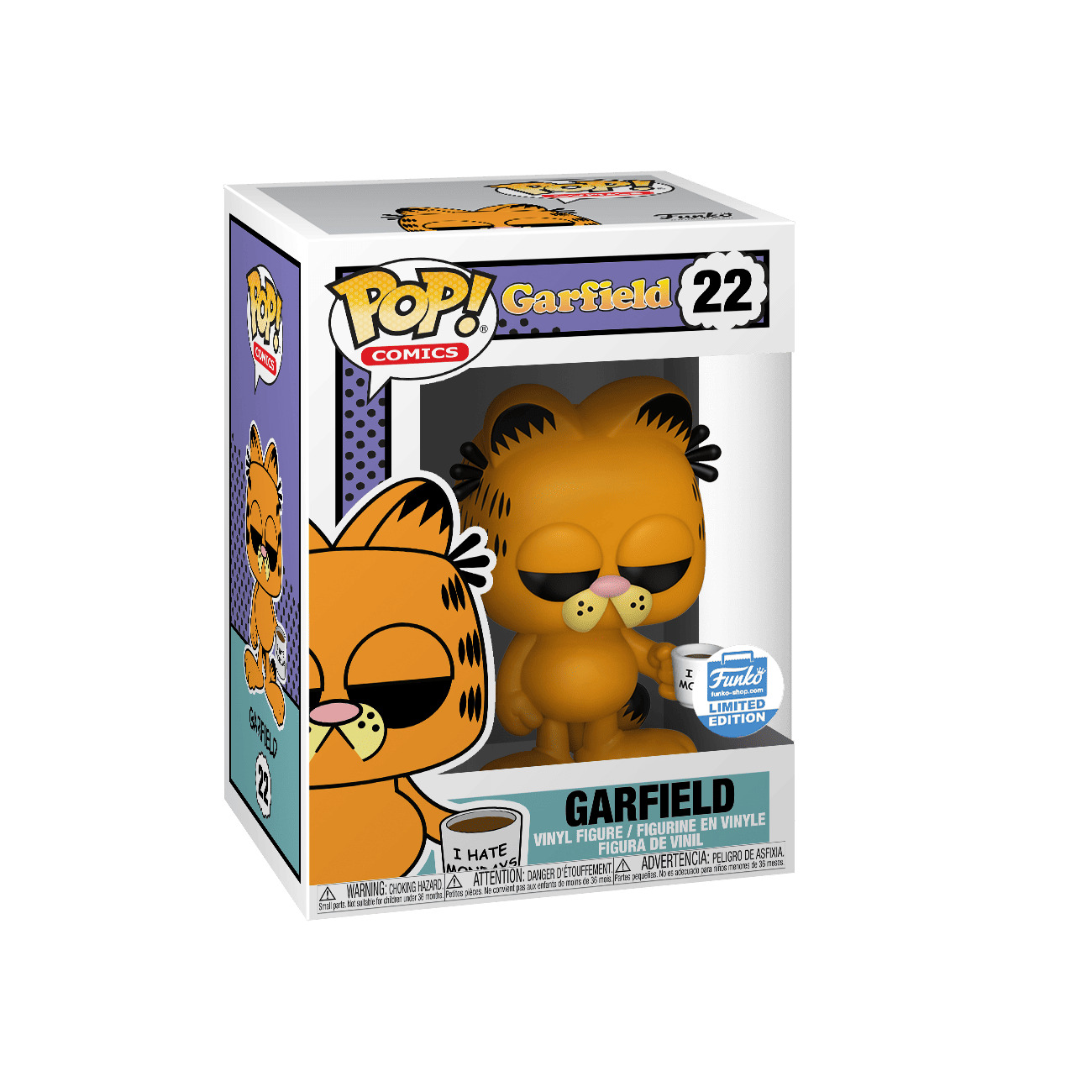 Funko Pop Vinyl: Garfield - Garfield - Funko Web (FW) (Exclusive) #22