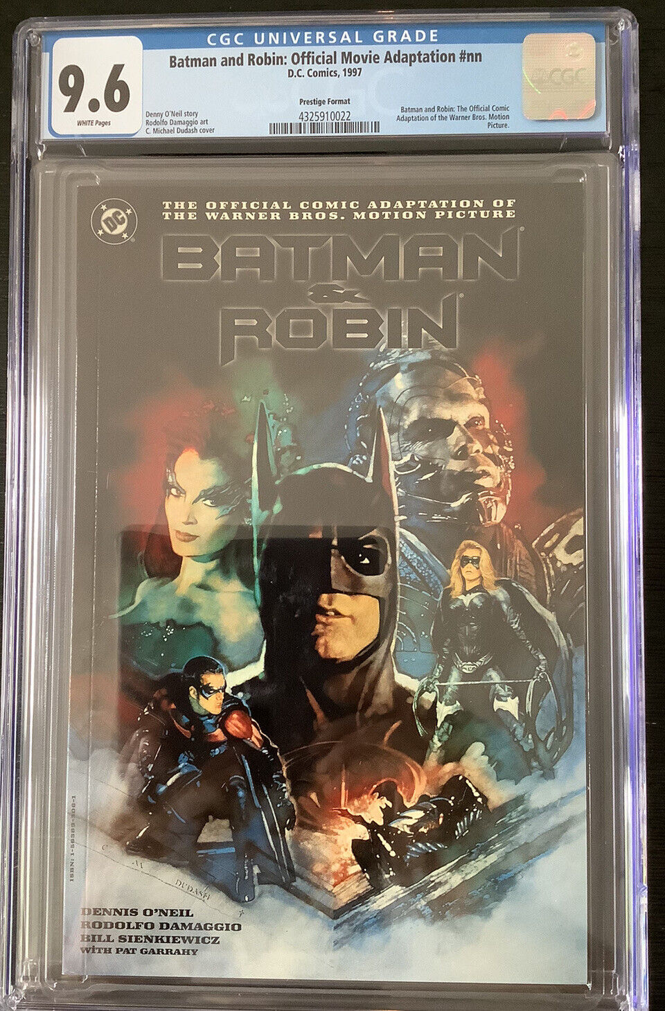Batman And Robin Official Movie Adaptation #nn CGC 9.6 DC Prestige Format 1997
