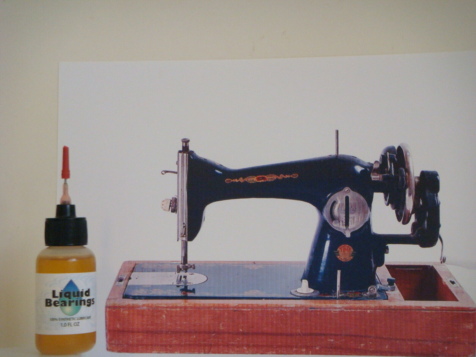  Liquid Bearings, BEST 100%-synthetic oil for antique Singer sewing machines