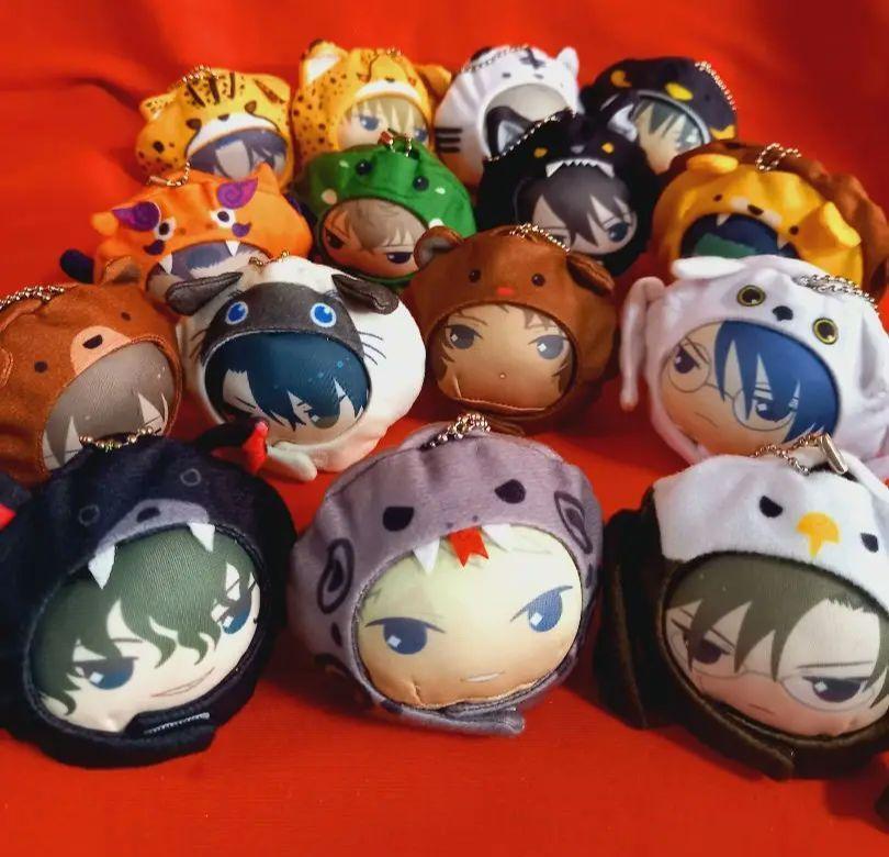 The Prince of Tennis Goods lot of 15 Stuffed toy mascot Yushi Oshitari Kite
