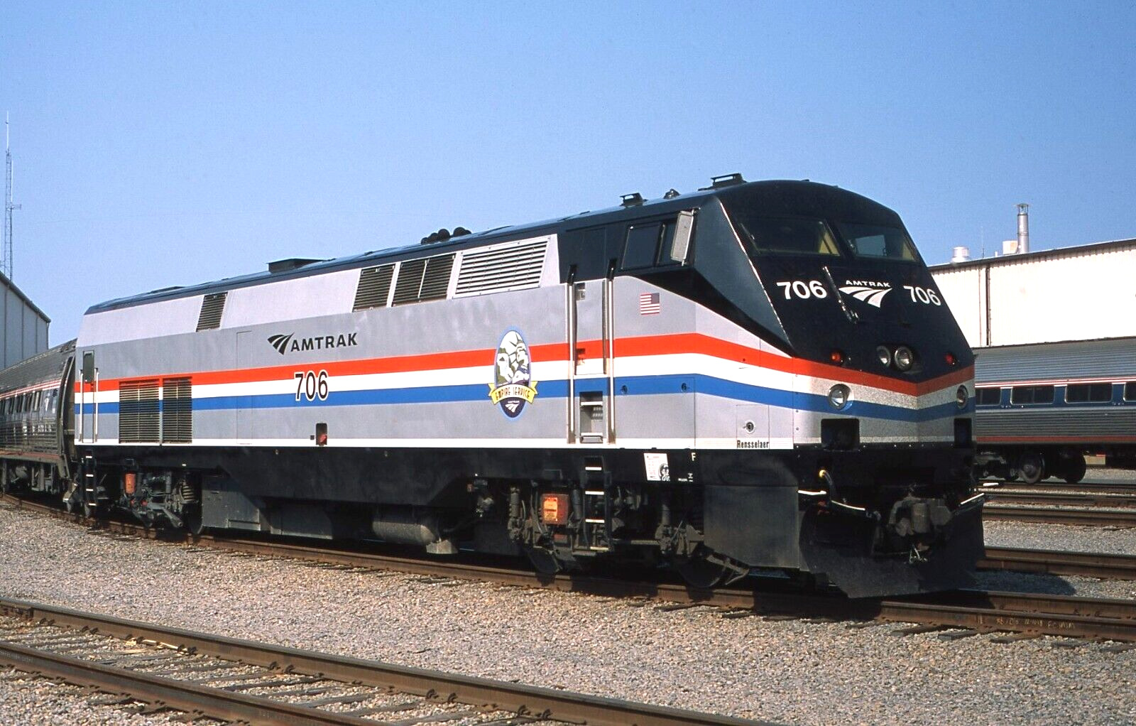 Original Slide: Amtrak P32AC-DM 706 - 
