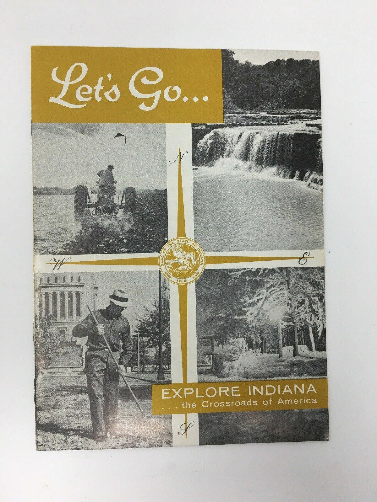 1960s Indiana Travel Advertising Brochure Booklet