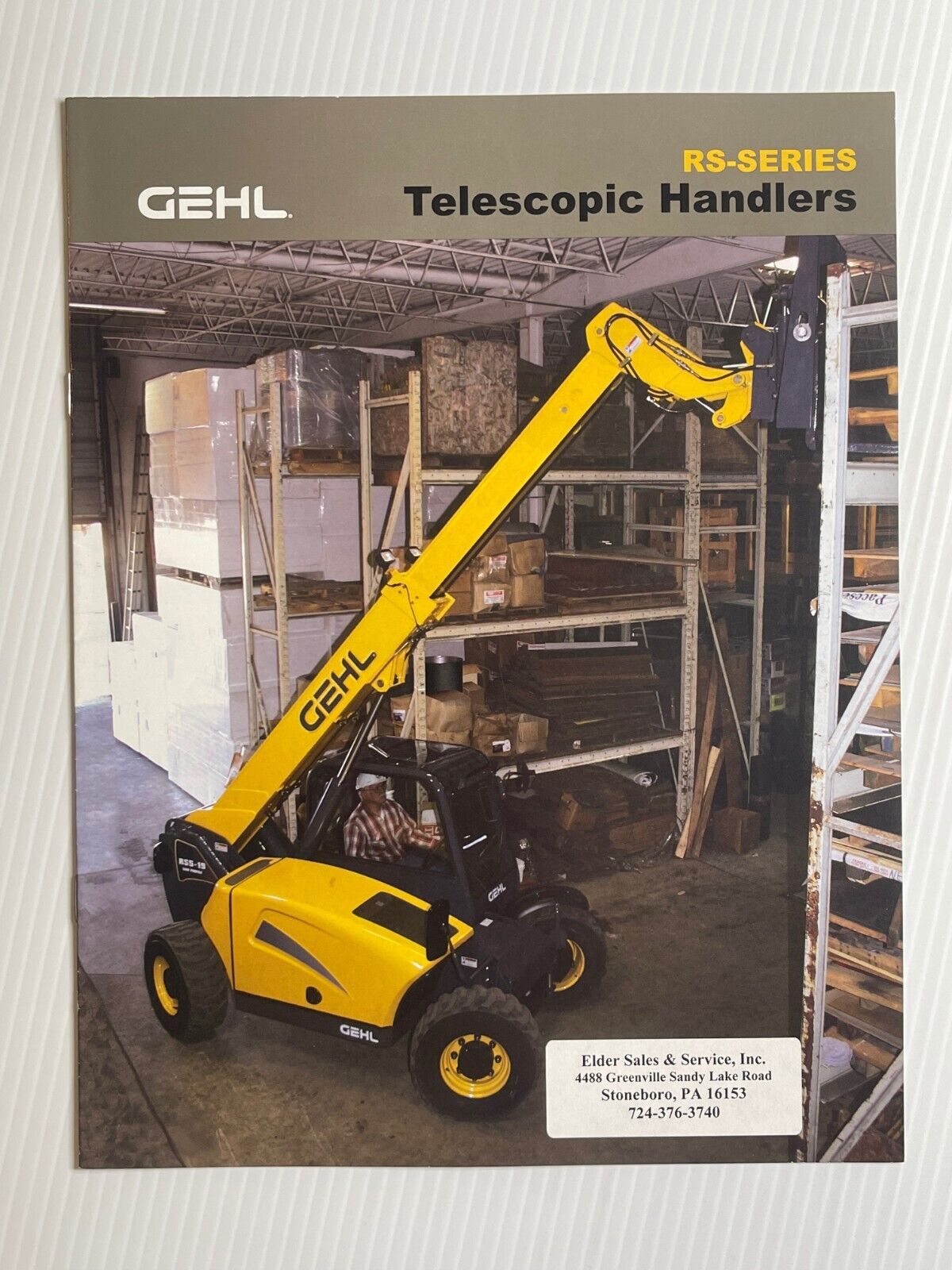 GEHL RS-Series Telescopic Handlers Sales Brochure *2007* (Showroom Book)