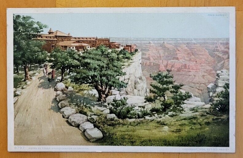 Hotel El Tovar - Grand Canyon of Arizona - Postcard C. 1915-1930