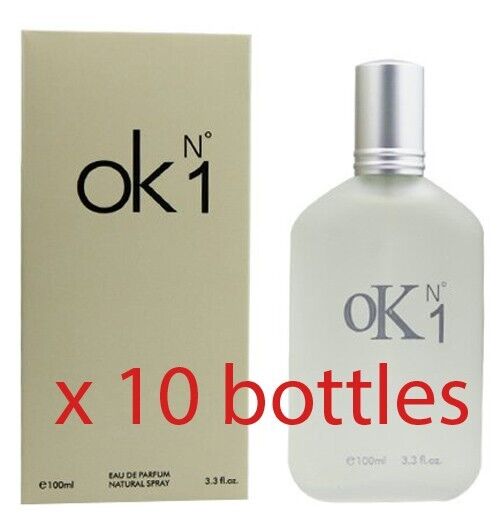 Lot 10pcs Perfume  OK1 UNISEX EDT Natural  Cologne Fragrance Spray 3.3oz