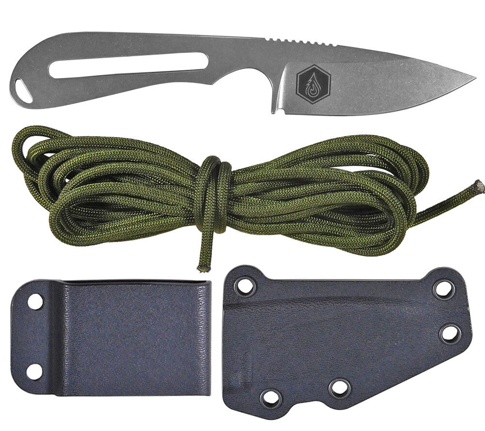 5col M1 Backpacker Knife and Sheath White River Knife and Tool S35VN Survival