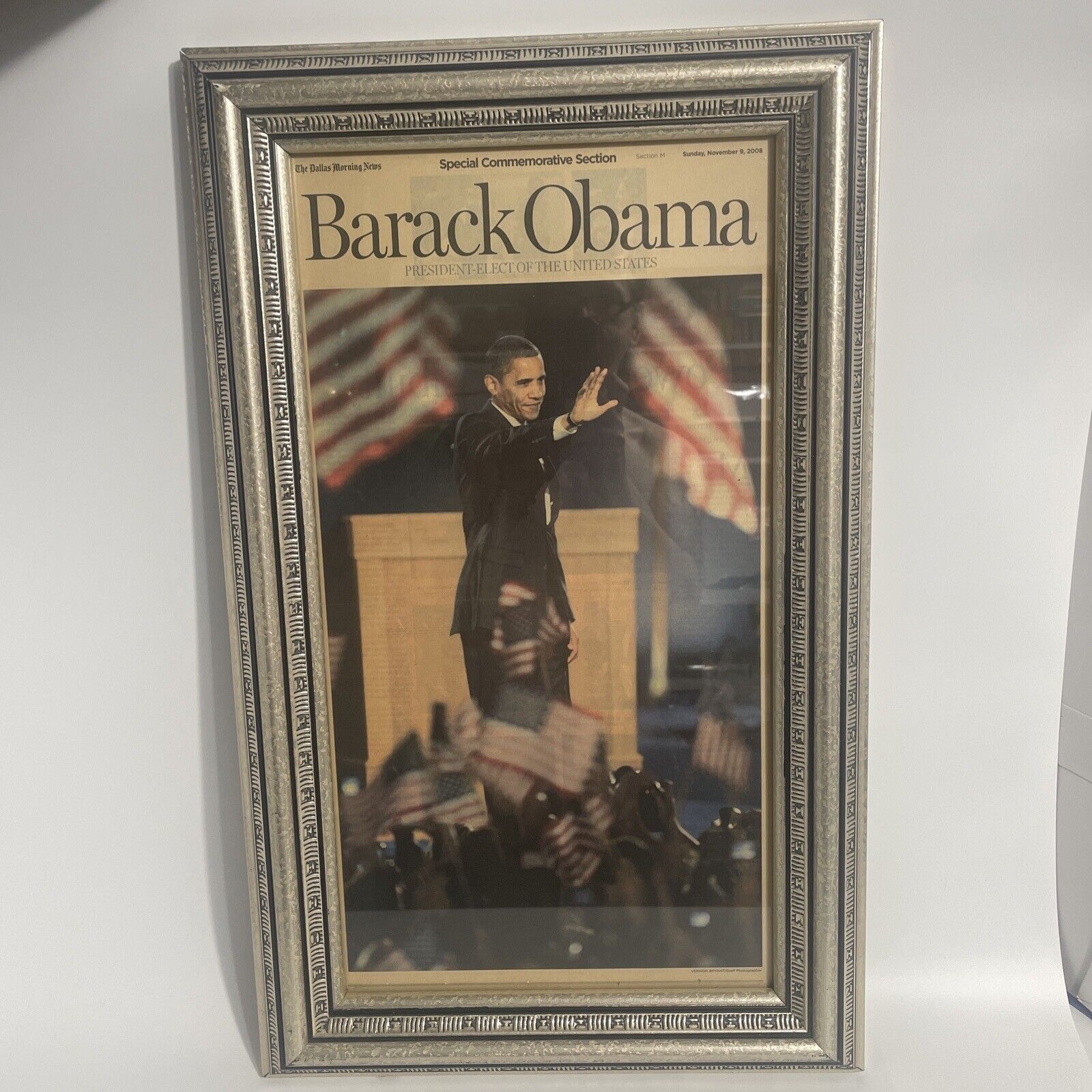 Vintage Dallas Morning News 2008 Barak Obama Special Commemorative Section