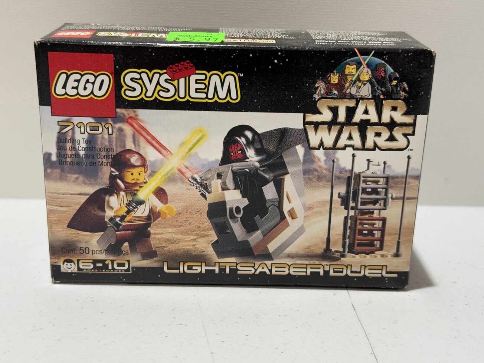 Lego 7101 Vintage Star Wars Lightsaber Duel New/Factory Sealed Retired 2000