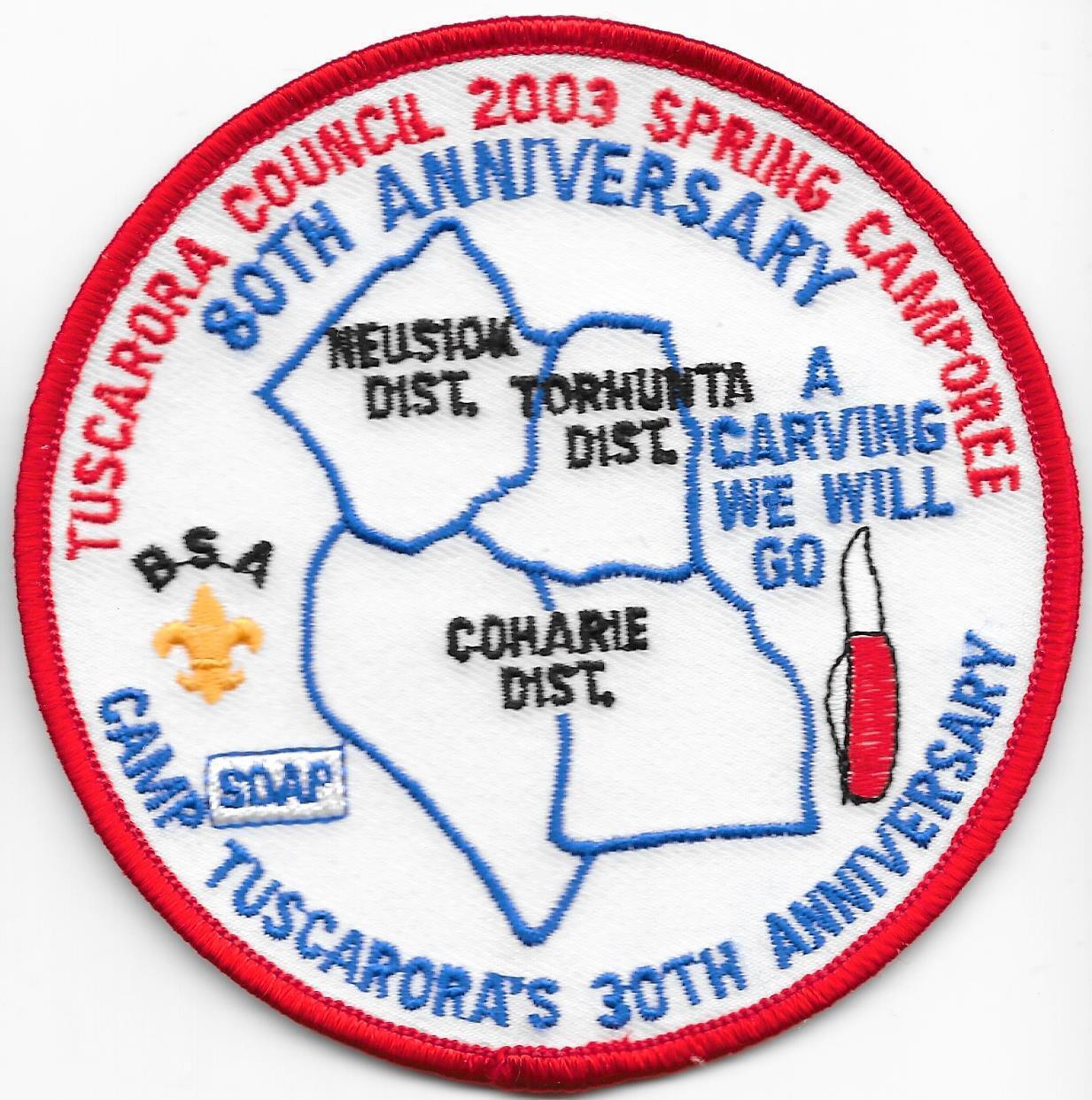 2003 Spring Camporee Tuscarora Council Boy Scouts of America BSA
