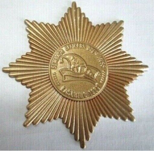 Vintage 1969 FASCHING MEDAL PENDANT SEMBACH OFFICERS OPEN MESS - A1