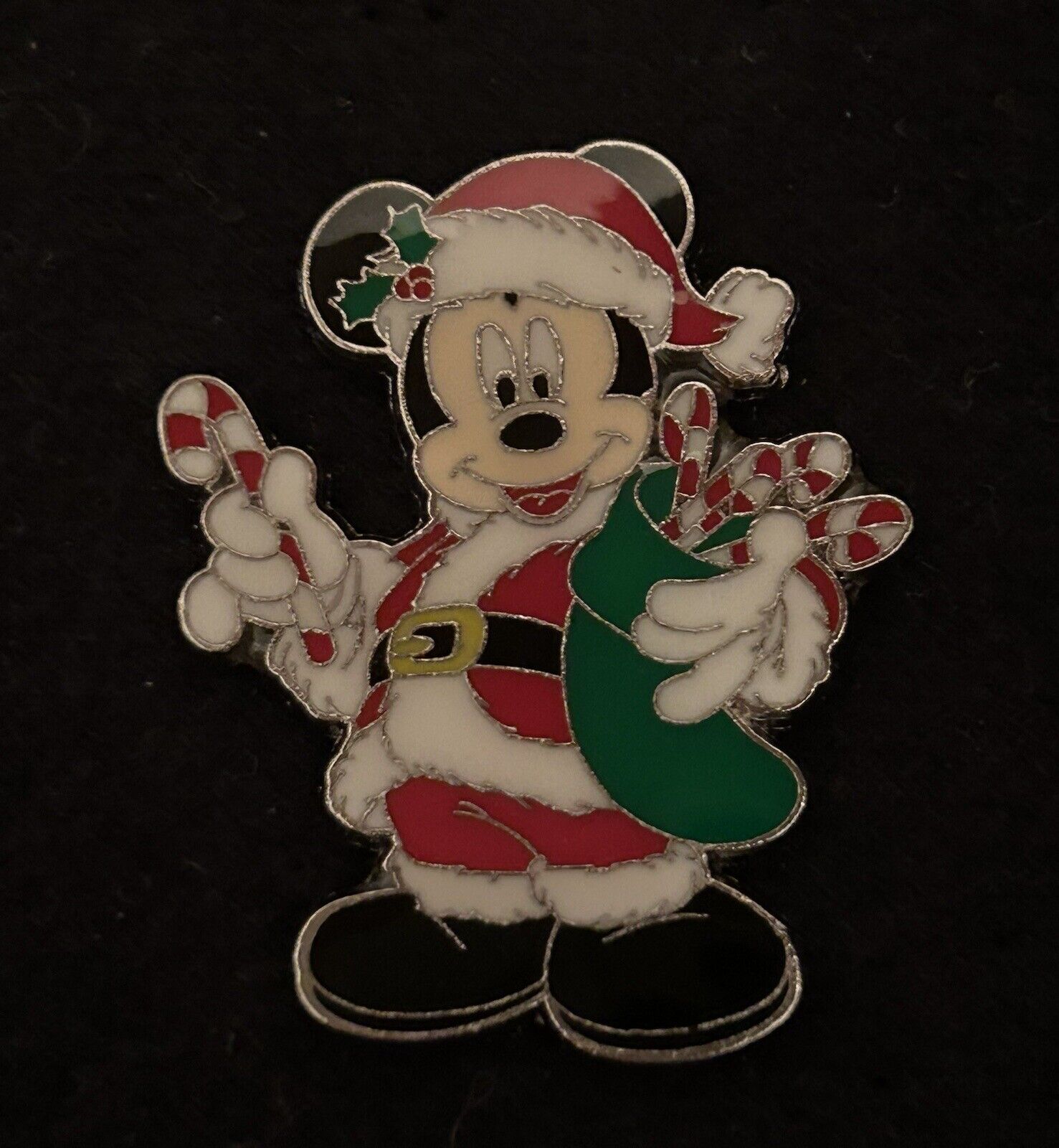 Disneyland Mickey Santa Trading Pin 2017