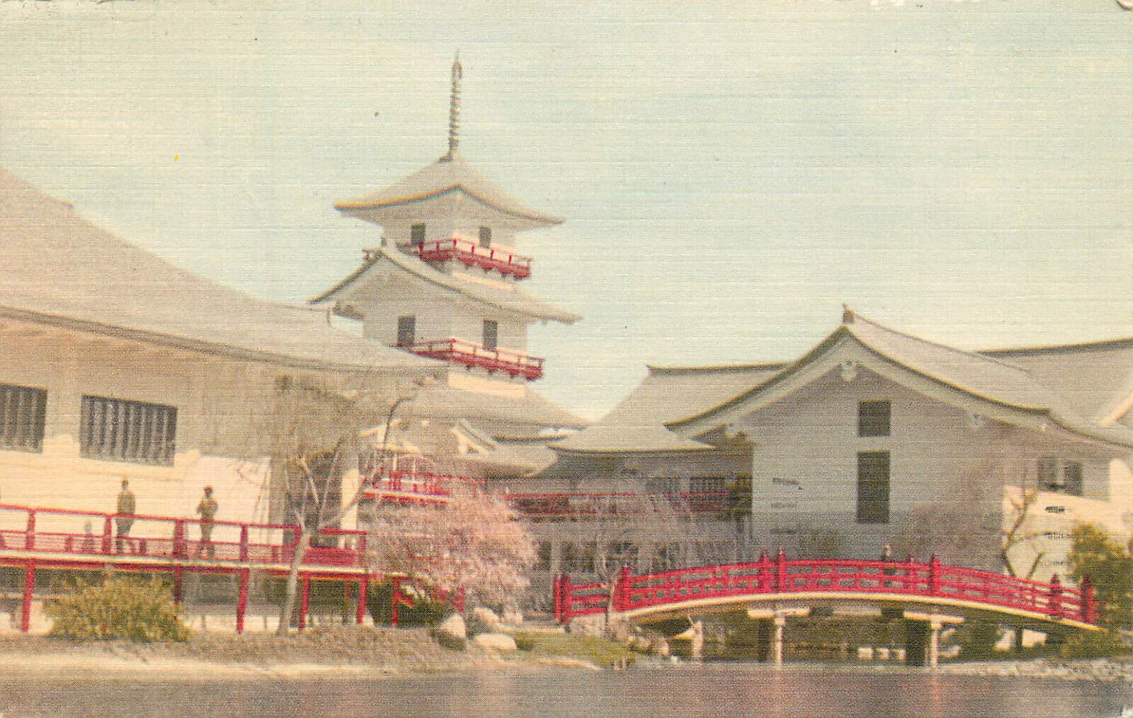 Official Japanese Pavilion Postcard Golden Gate Exposition San Fancisco