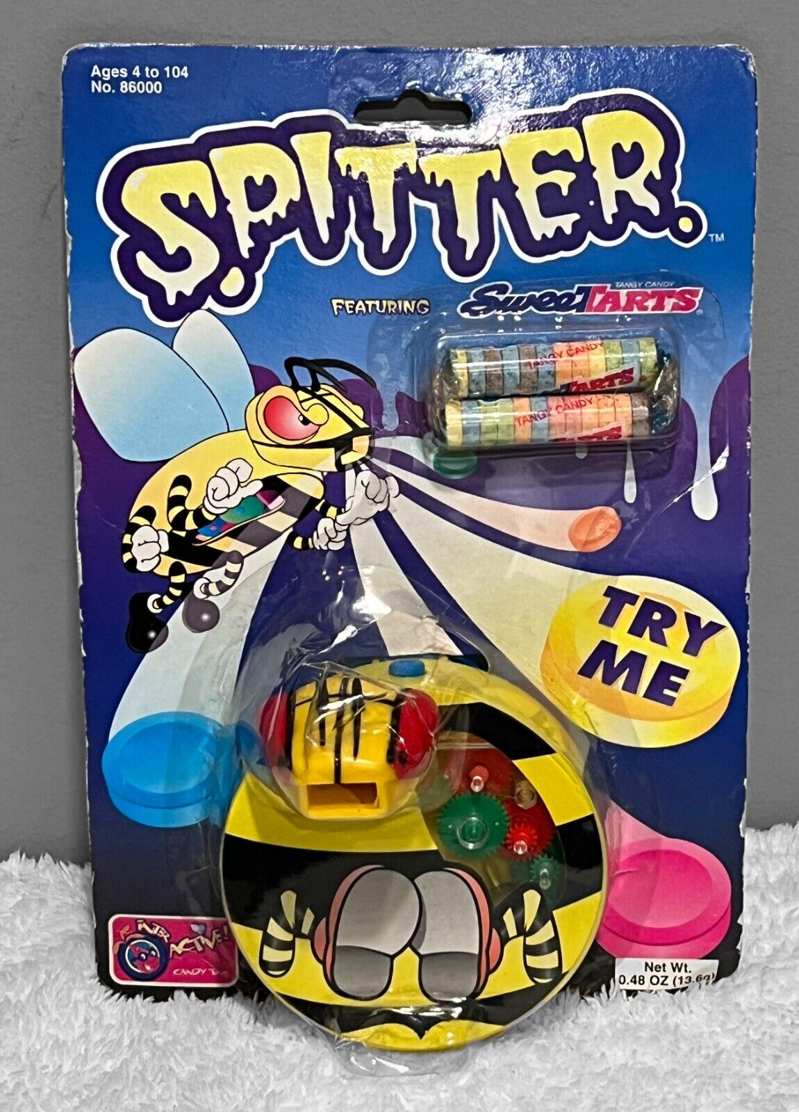 Vintage 1998 Tapper Candy SPITTER 