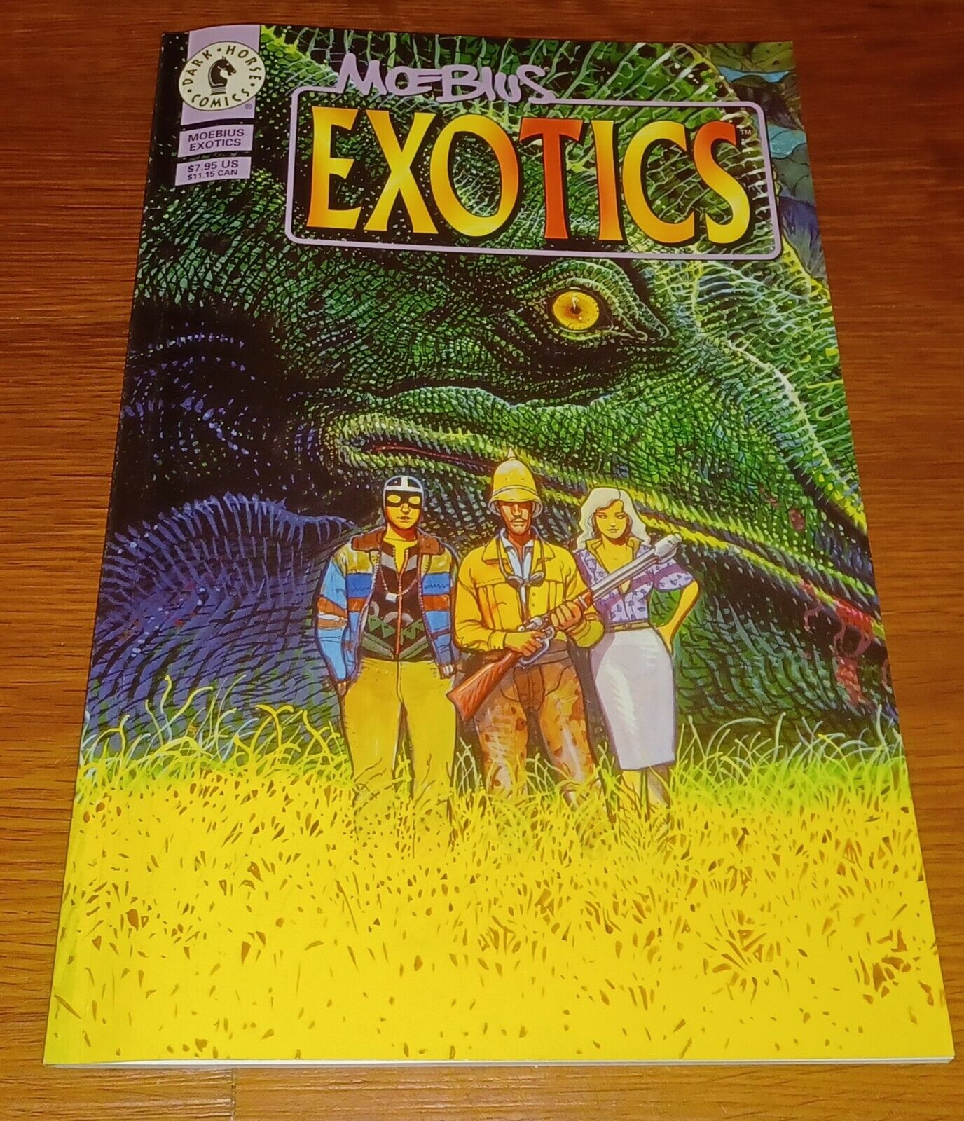 Moebius Exotics by Jean Mobius Giruad (1997, Trade Paperback) Dark Horse Comics