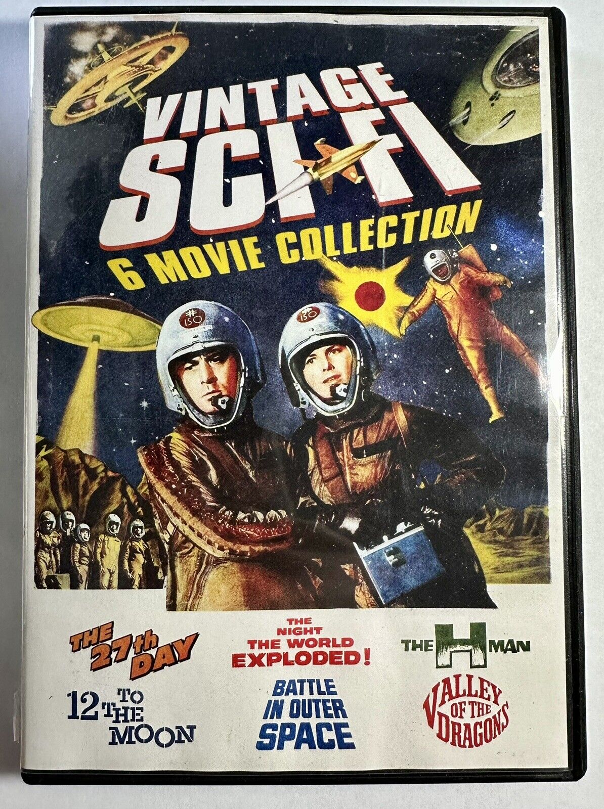 Vintage Sci-Fi: 6 Movie Collection (1957-1961), 2015, 2-Disc DVD, B&W + Color