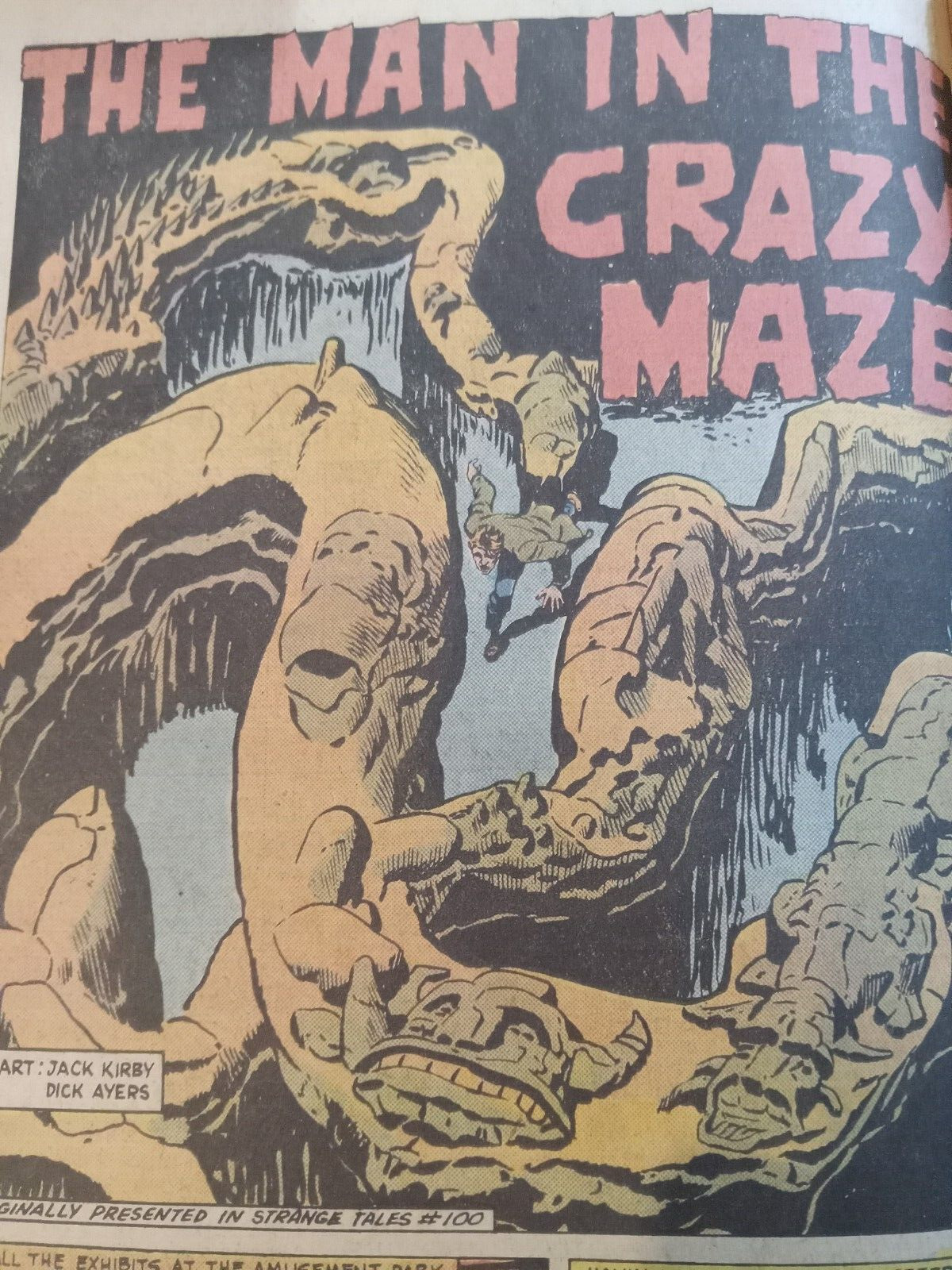 Weird Wonder Tales #6 1974 5 horror/sci-fi tales Jack Kirby REALLY NICE COPY