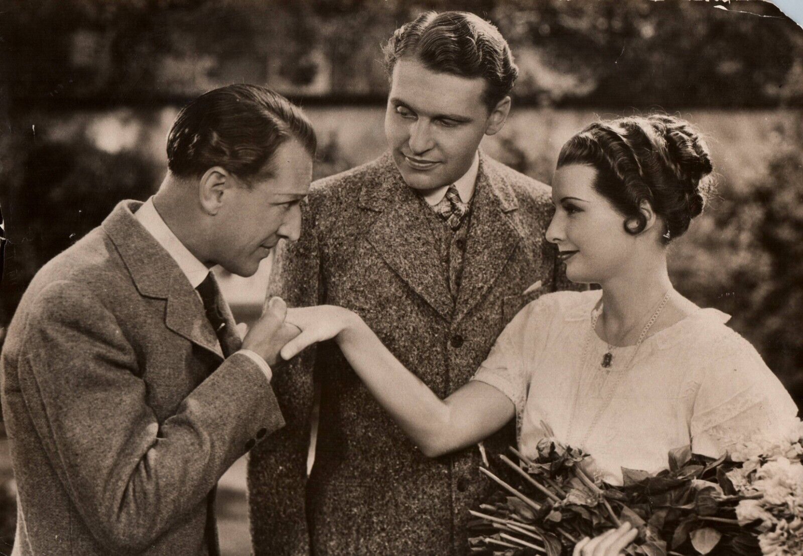 Barbara Stanwyck + Otto Kruger + Ralph Bellamy Ever in My Heart 1933 Photo K 394
