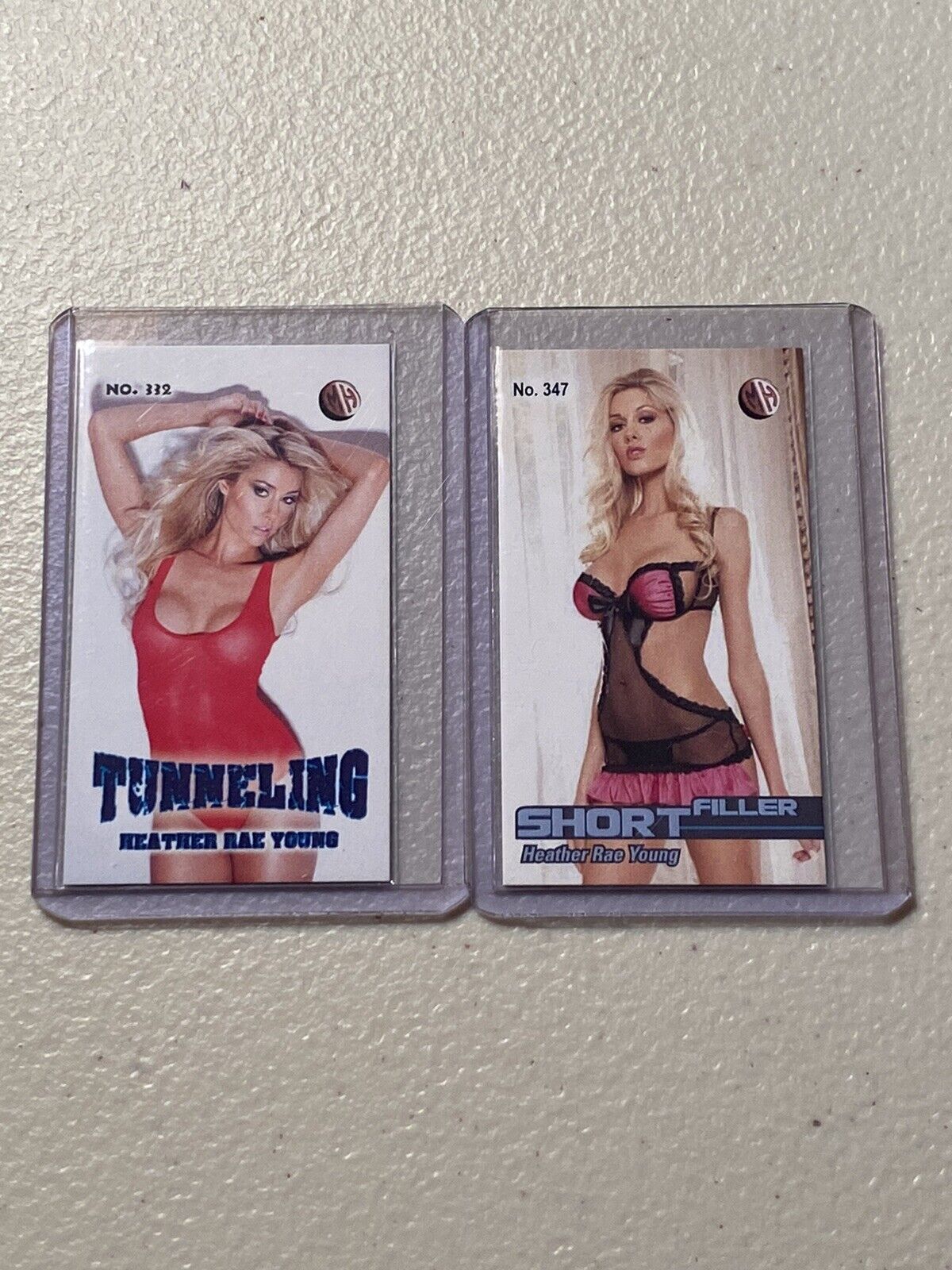 HEATHER RAE YOUNG (Mixed Lot 2) Playboy Playmate MH 🔥 Millhouse Tobacco cards