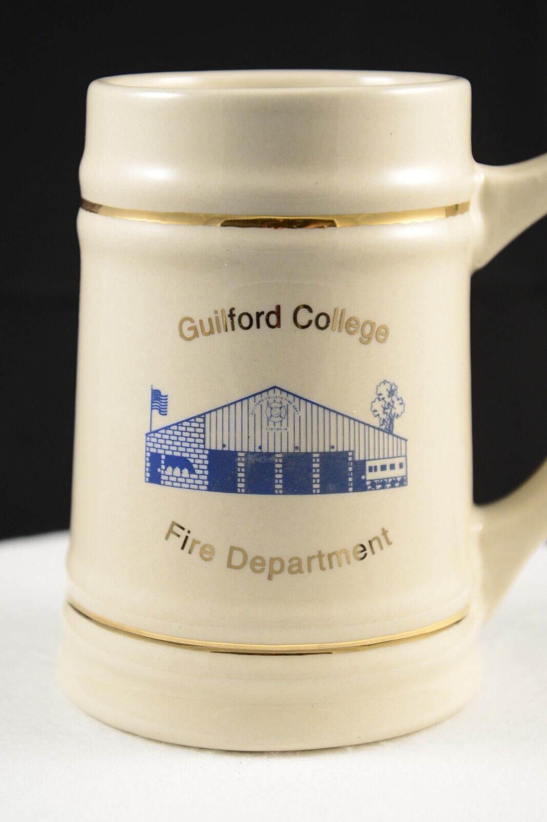 Guilford College Fire Department 50th Anniversary 1946-1996 Beer Stein Mug