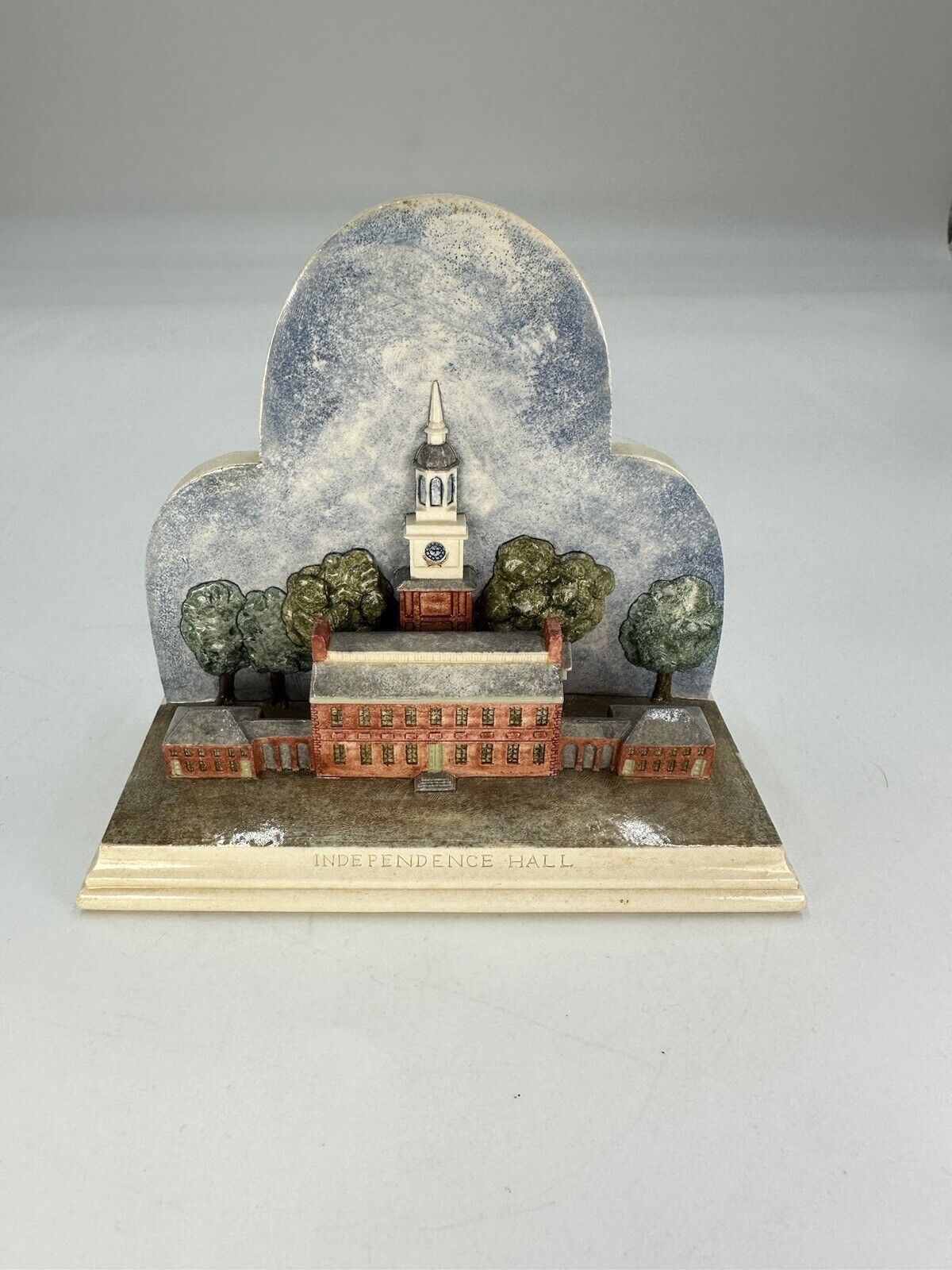 Sebastian Miniature Independence Hall P.W.Bastion 1987 No Box