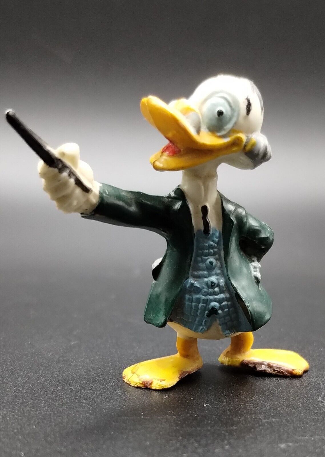 Marx Disneykins Professor Ludwig Von Drake plastic Walt Disney character figure