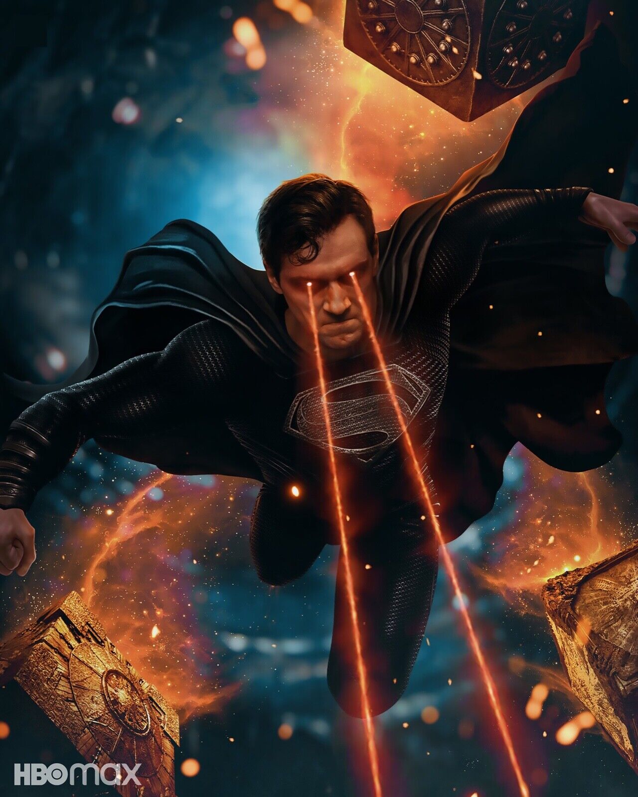 Justice League Poster DECAL Zack Snyder Movie Film rePrint Superman Batman   611