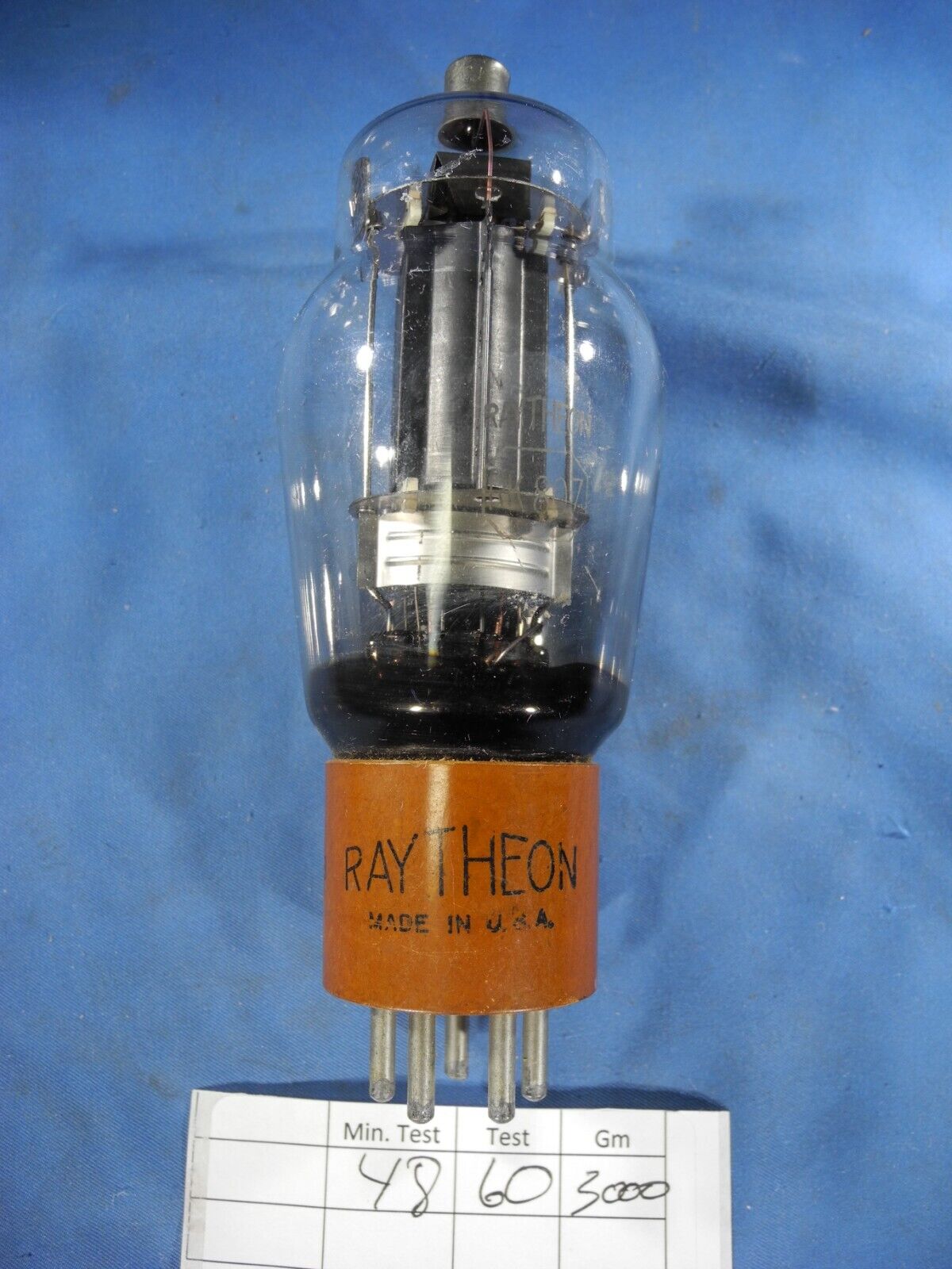 Raytheon RK 807 - Electronic Vacuum Tube (TESTED W/ TV-7D/U)