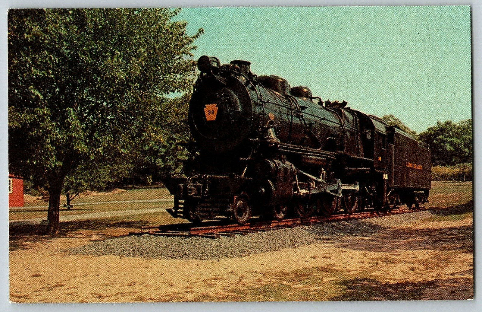 Long Island, NY - Historic Long Island Stony Brook #38 - Train- Vintage Postcard