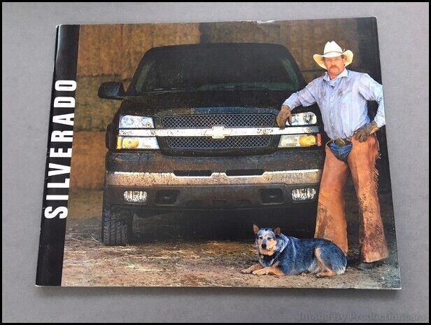 2003 Chevrolet Silverado Truck Sales Brochure Book N1