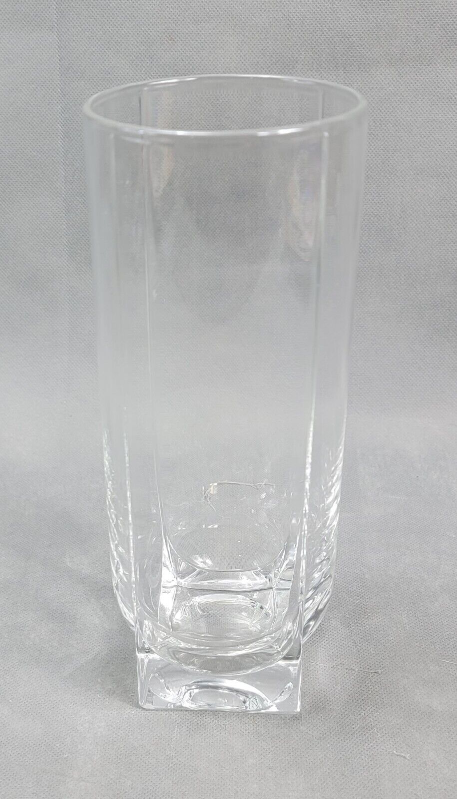 Vintage IITTALA GEO Finland KEN BENSON Glass TALL VASE