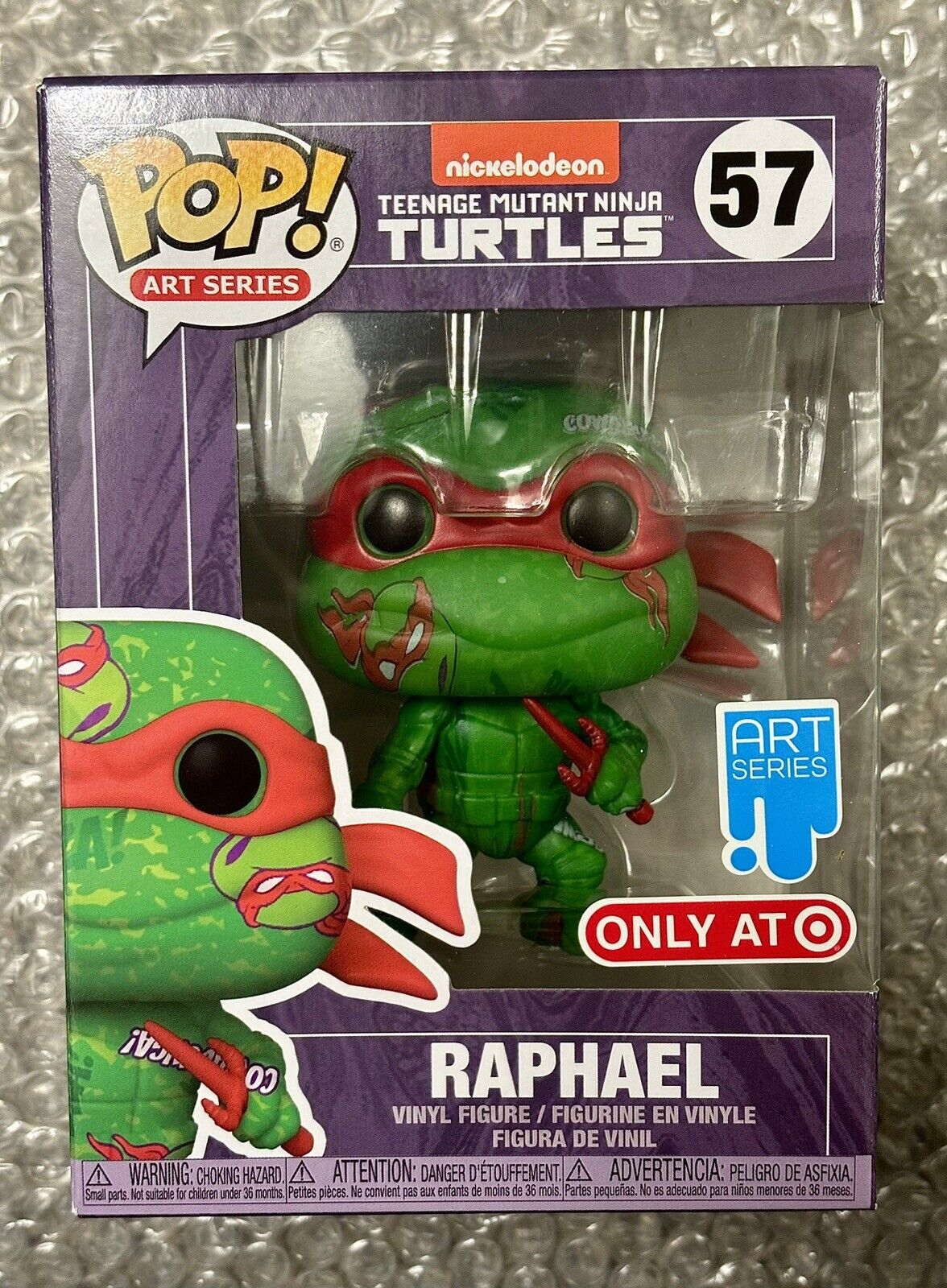 Funko Pop Teenage Mutant Ninja Turtles Raphael Target Exclusive Art Series