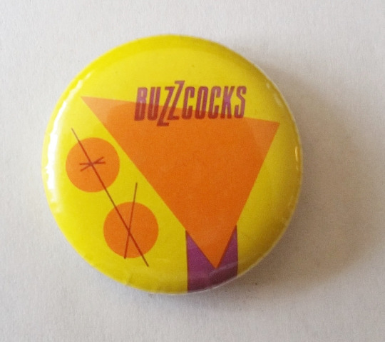 BUZZCOCKS Pinback Button A Different Kind Of Tension Vintage 1979 Badge New Wave
