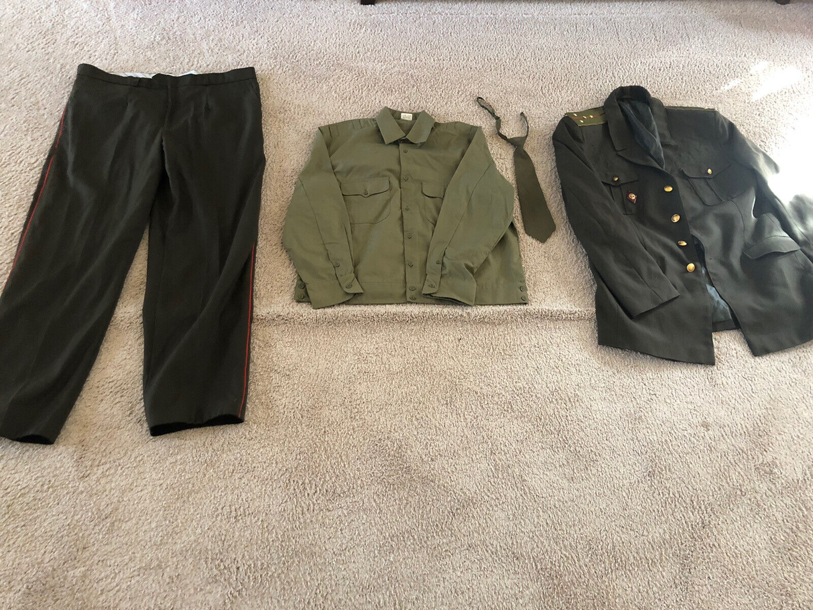 Soviet Russian Captain Walking Out Uniform Used