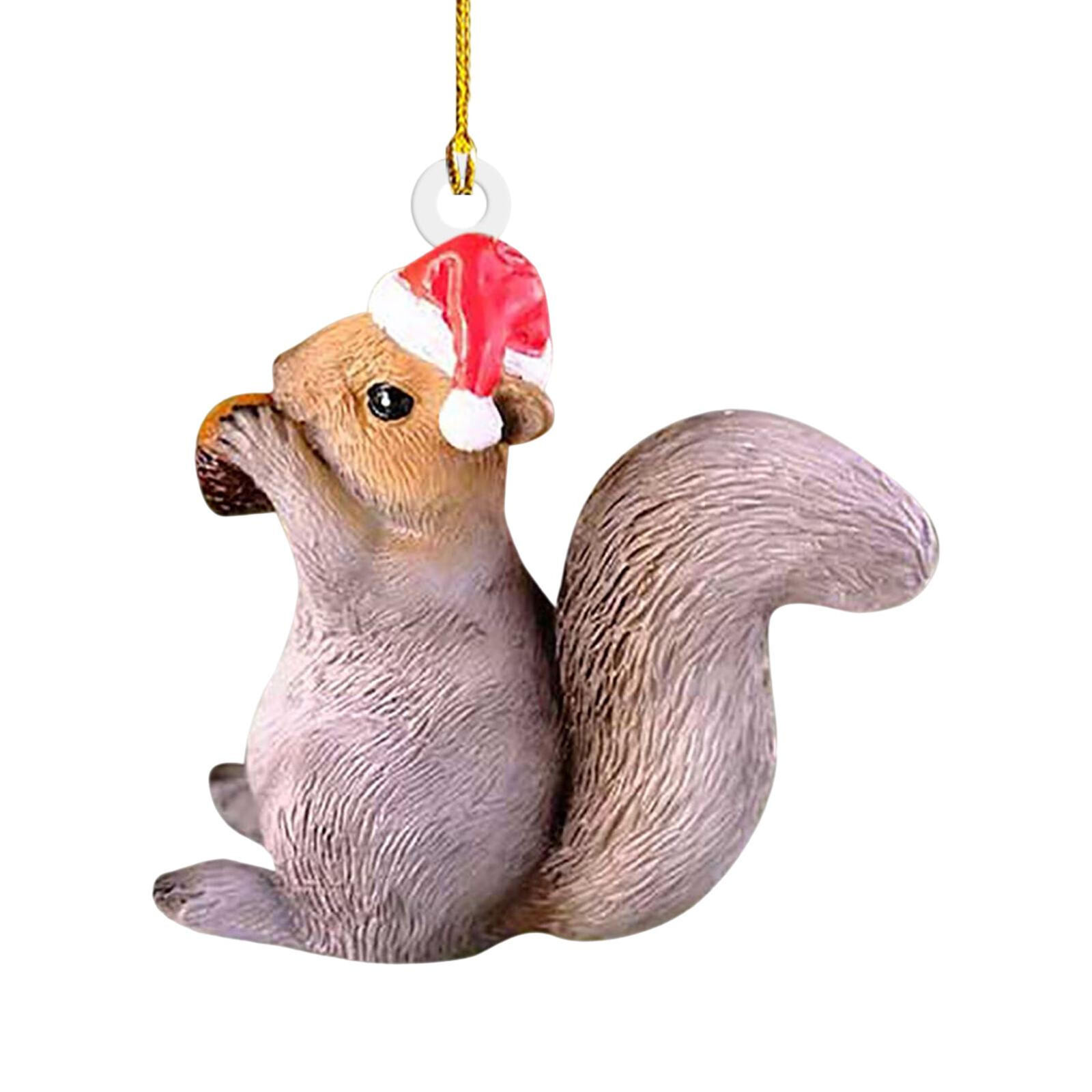 Exquisite Christmas Ornaments Decorative Christmas Tree Hanging Animal Pendant