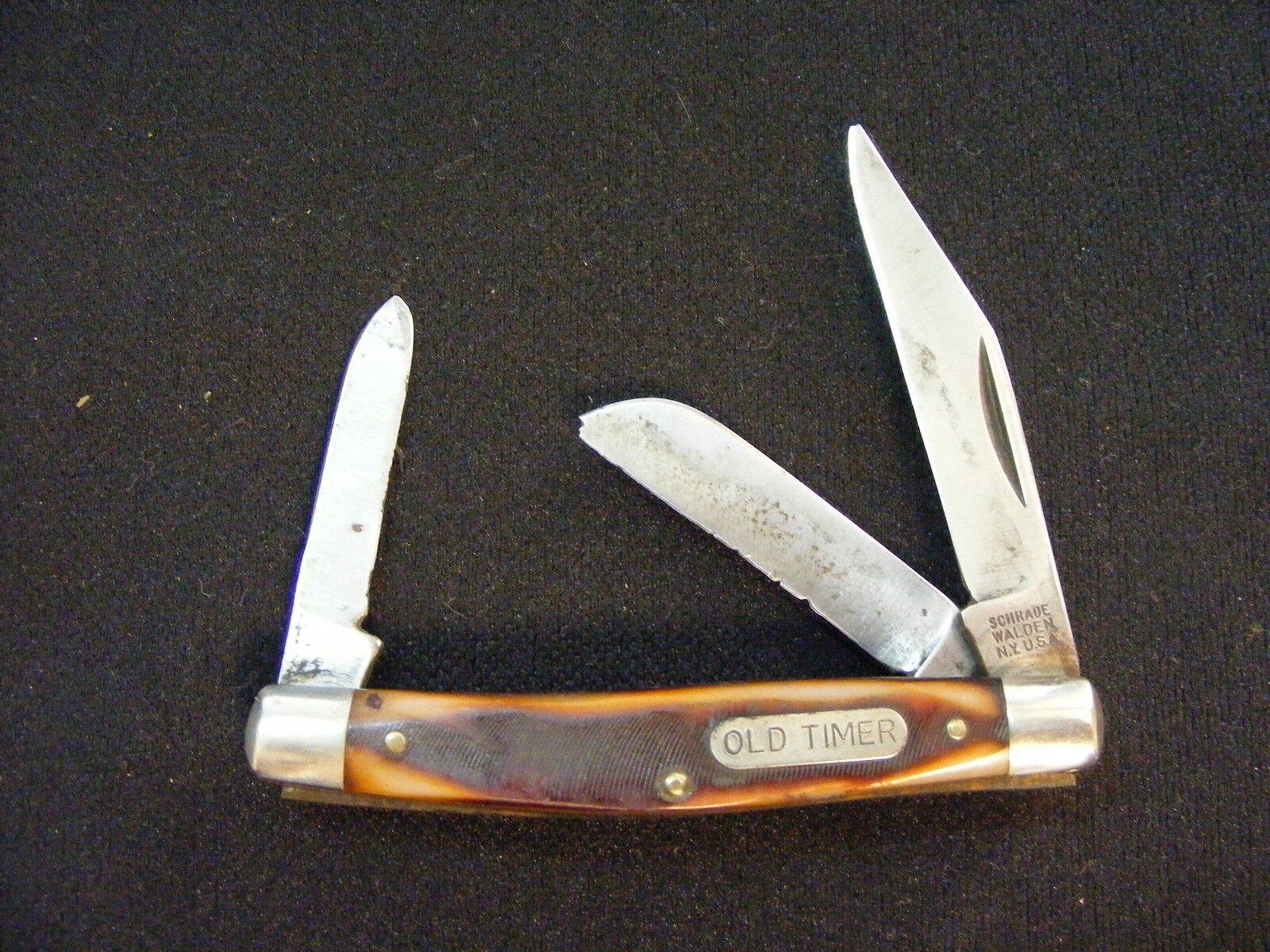 Estate Find Old Timer 340T Knife Personalized P-7
