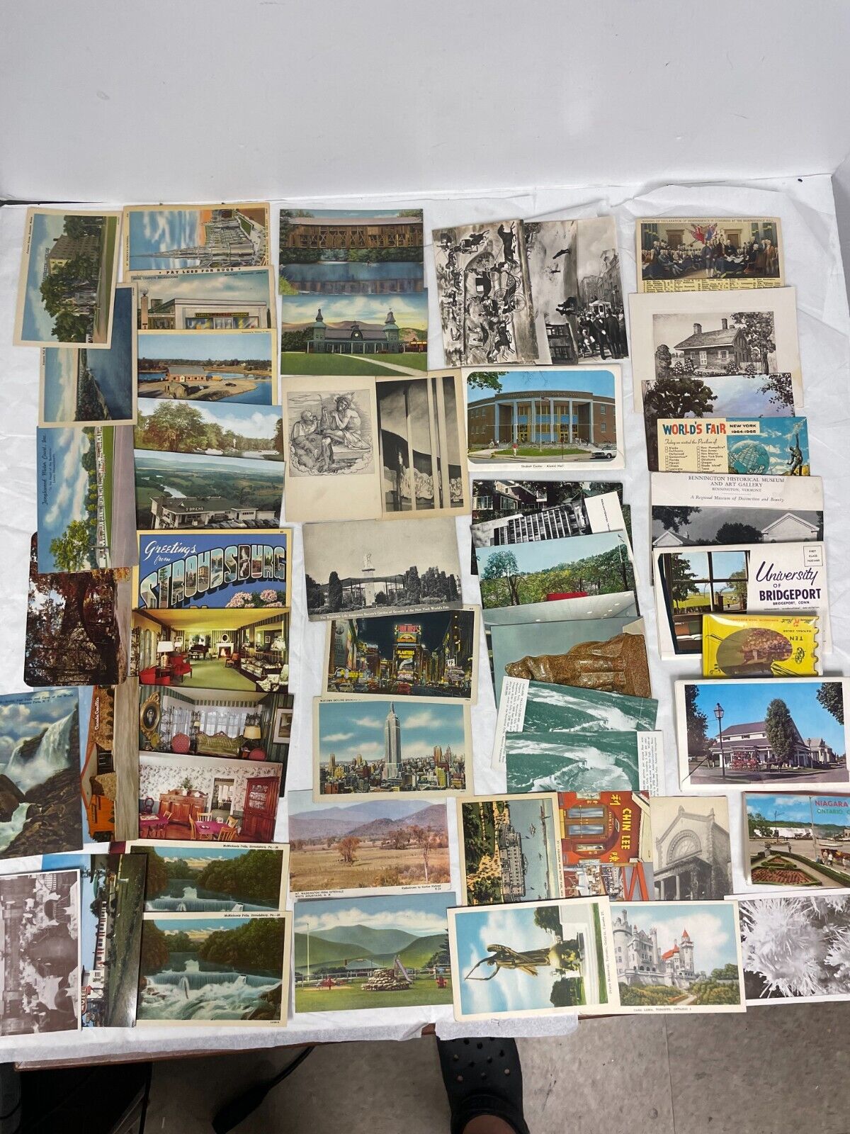 LOT x175+ Vintage Post Cards NY World Fair 1940\'s 1930\'s MOST Unused Some RARE