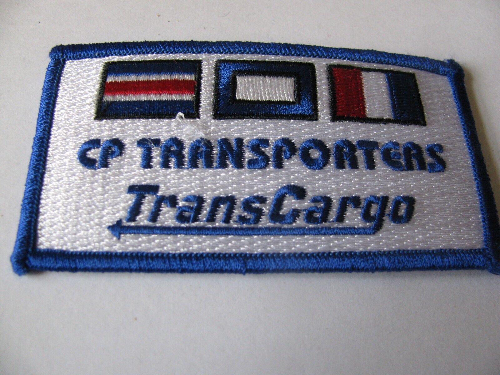 CP TRANSPORTERS TRANSCARGO  Trucking Company  Compton  CA  Patch Iron On 4” Rare