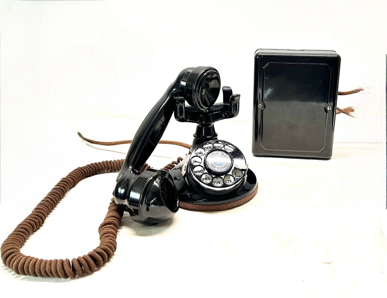 Western Electric Telephone 102 Antique Vintage Art Deco #2H Dial Bakelite Subset