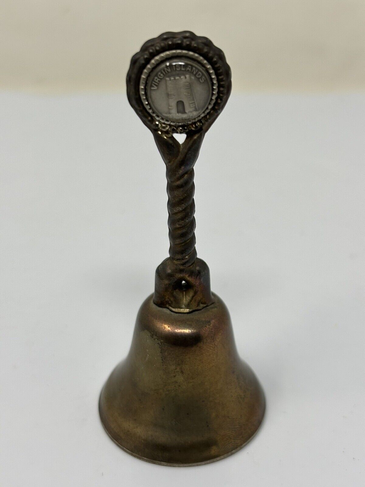 Vintage Brass Bell 3.5” Virgin Islands Vintage