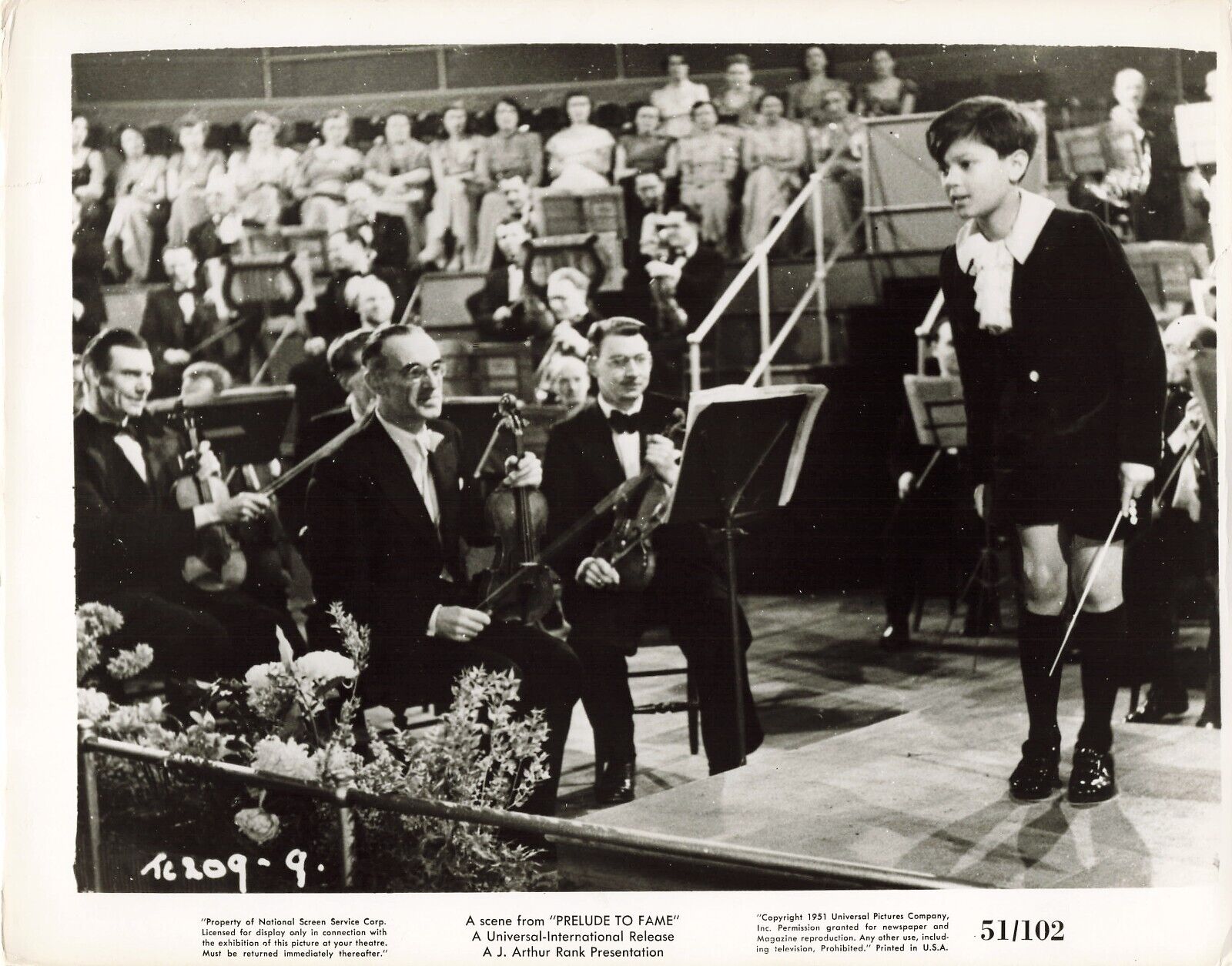 Prelude to Fame 1950 Movie Photo 8x10 Jeremy Spenser Press Still   *P56c