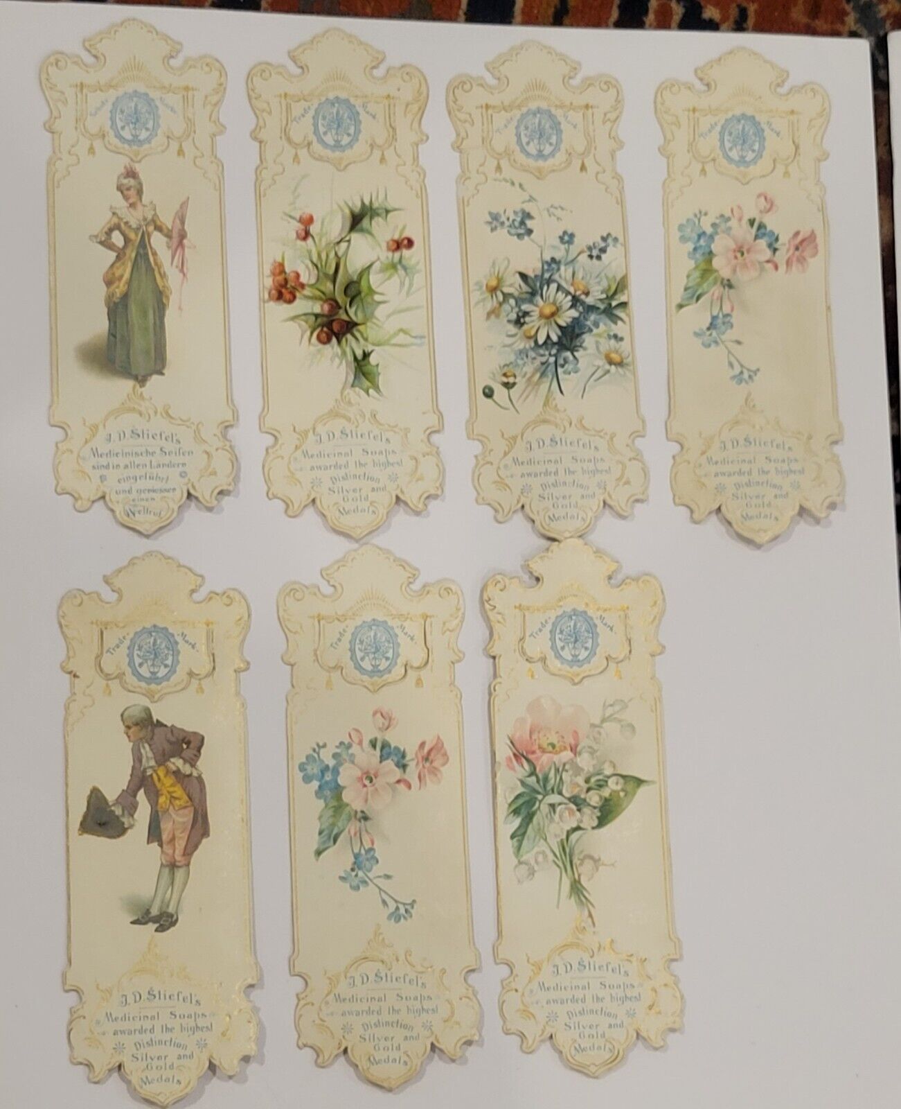 Antique Advertising Trade CardsJ D Stiefel's Medicinal Soap- Germany Envelope 19