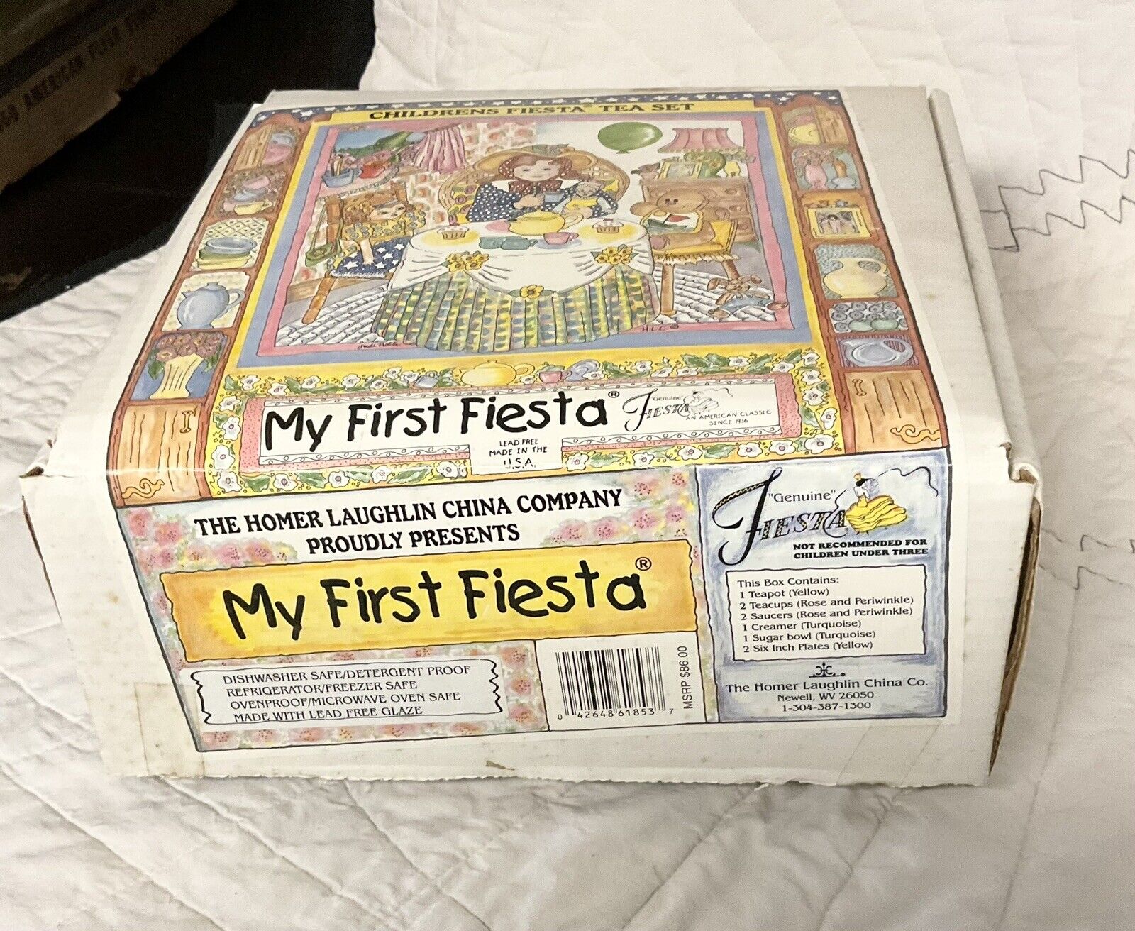 My First Fiesta Children's Tea Set Complete